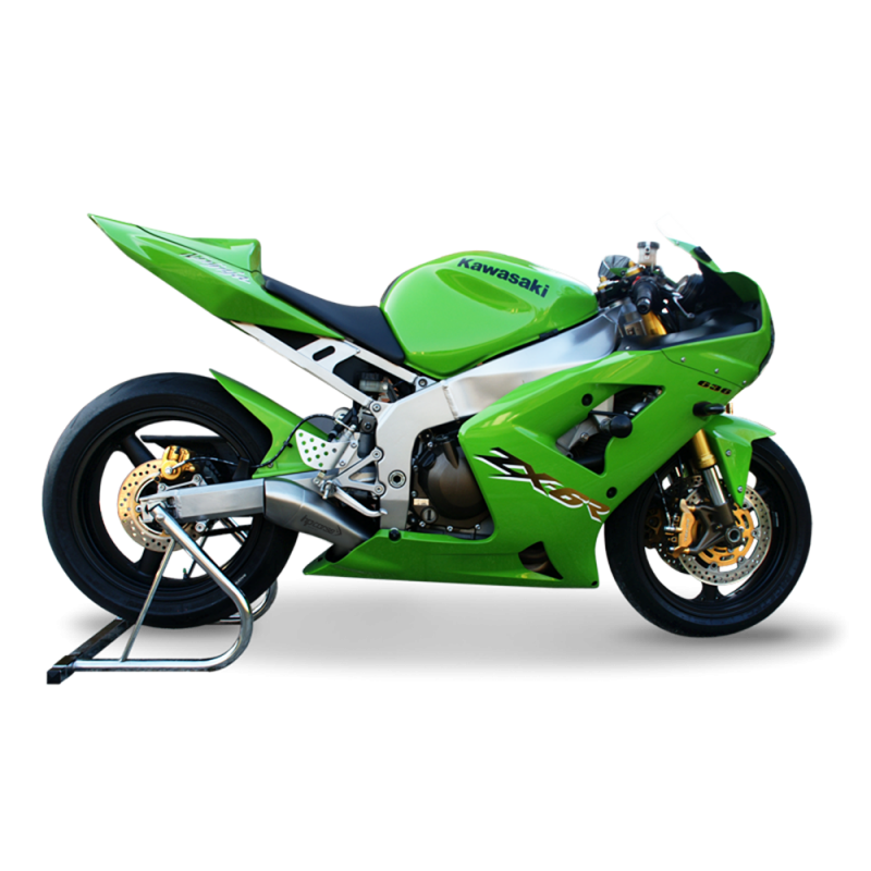 KAHY1007-AB TERMINALE HYDROFORM SATINATO KAWASAKI NINJA ZX-6R 636 2003-2004  HP CORSE