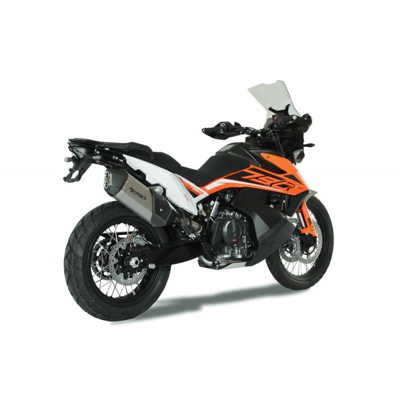 KTSPSS79ADVT-AB HP CORSE SPS CARBON SHORT TITANIUM KTM 790/890 ADVENTURE 