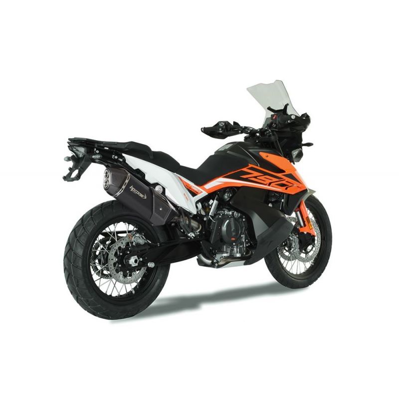 KTSPSS79ADVC-AB HP CORSE SPS CARBON SHORT BLACK KTM 790/890 ADVENTURE 