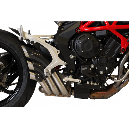 XMV3HY1004SCG-N-A TERMINALE HYDROTRE COVER CARBONIO P.INOX MV AGUSTA BRUTALE DOPO 2016 RACING  HP