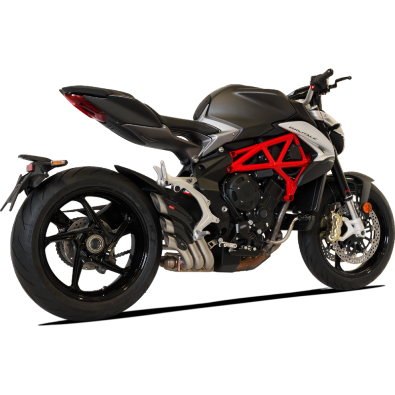 XMV3HY1004SCG-N-A TERMINALE HYDROTRE COVER CARBONIO P.INOX MV AGUSTA BRUTALE DOPO 2016 RACING 