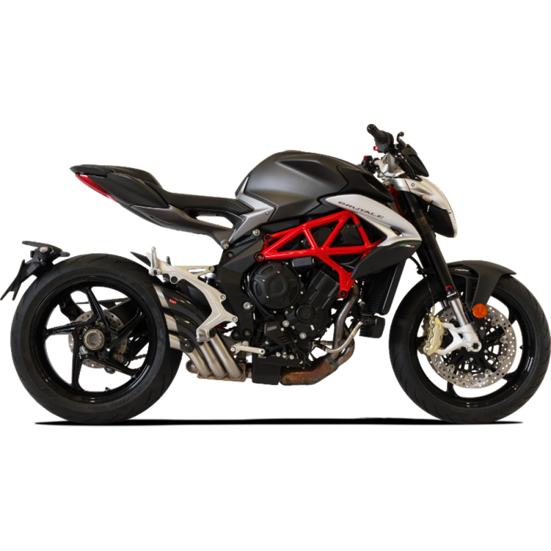XMV3HY1004SCG-N-A TERMINALE HYDROTRE COVER CARBONIO P.INOX MV AGUSTA BRUTALE DOPO 2016 RACING 