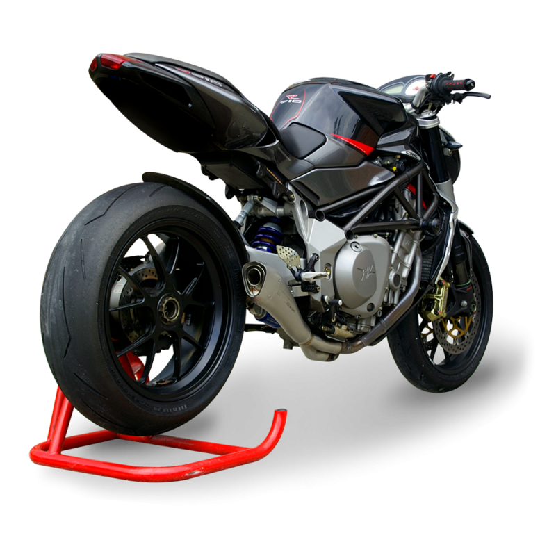 MVHY1001-AB TERMINALE HYDROFORM SATINATO MV AGUSTA BRUTALE 750 / 910 EURO2 OMOLOGATO  HP CORSE