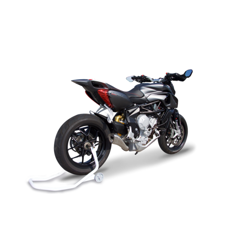 MVHY1005-AB TERMINALE HYDROFORM SATINATO MV AGUSTA RIVALE 675 / 800 OMOLOGATO  HP CORSE