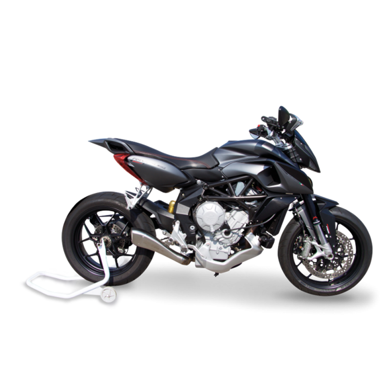MVHY1005-AB TERMINALE HYDROFORM SATINATO MV AGUSTA RIVALE 675 / 800 OMOLOGATO  HP CORSE