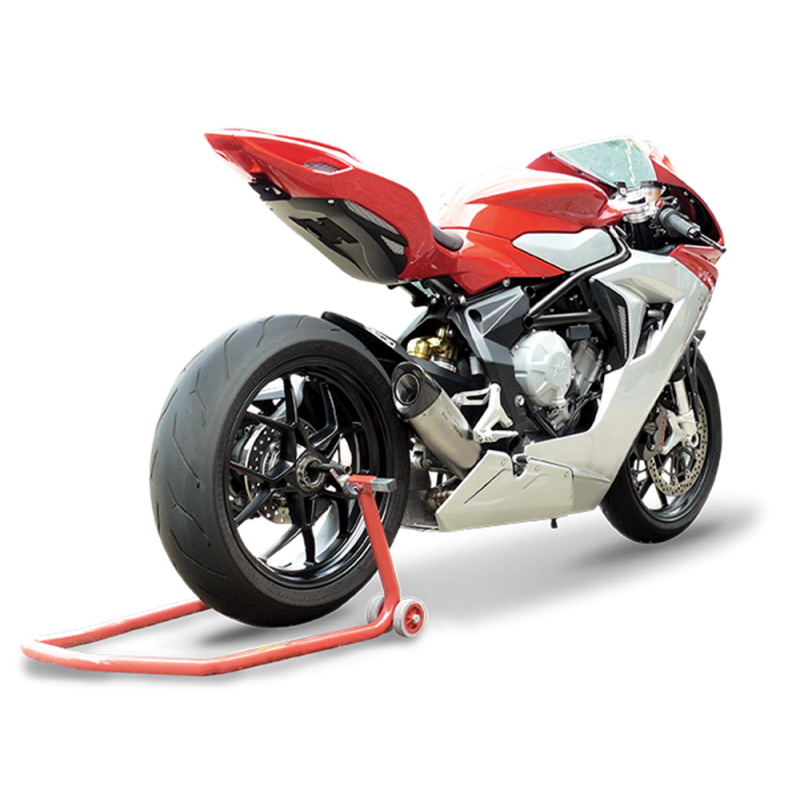 MVEVO3103LS-AB TERMINALE EVOXTREME SATINATO MV AGUSTA F3 675 / 800 PASSAGGIO BASSO OMOLOGATO  HP