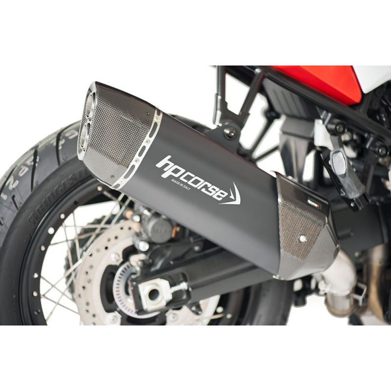 SUSP33501022C-N-AB HP CORSE SP-3 CARBON 350 BLACK SUZUKI V-STROM 1050 