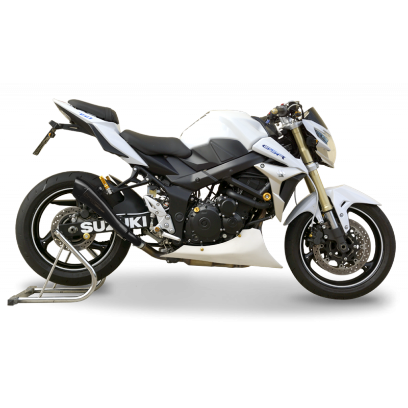 SUHY1013BLACK-AB TERMINALE HYDROFORM NERO SUZUKI GSR 750 2011-2015 OMOLOGATO  HP CORSE