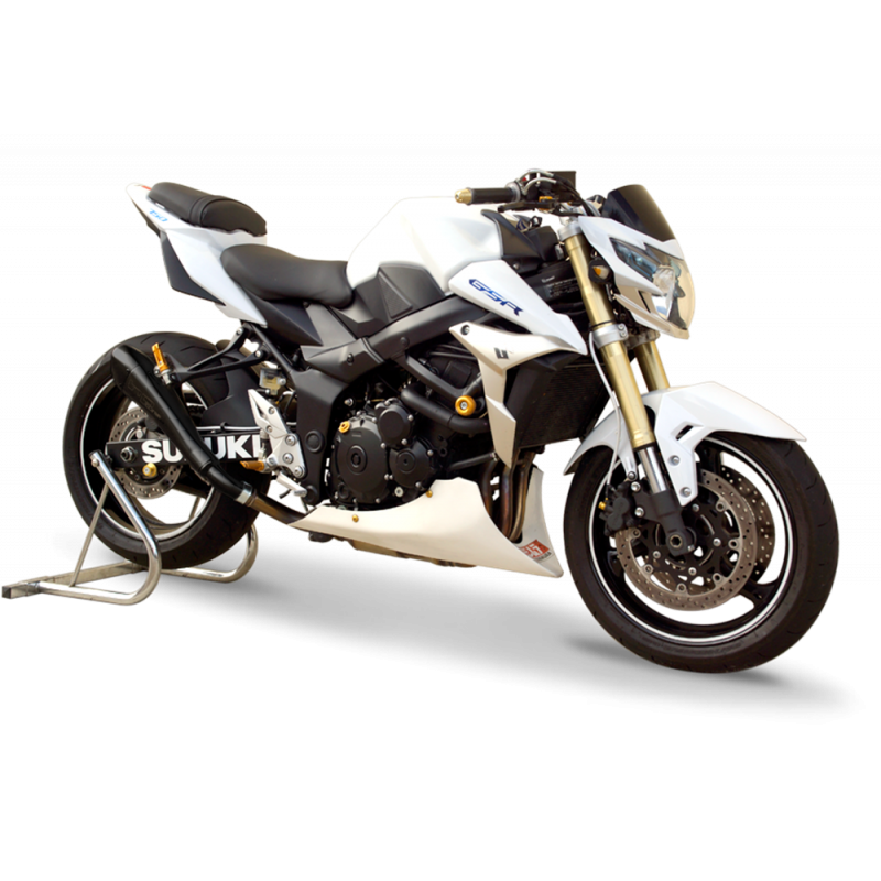 SUHY1013BLACK-AB TERMINALE HYDROFORM NERO SUZUKI GSR 750 2011-2015 OMOLOGATO  HP CORSE
