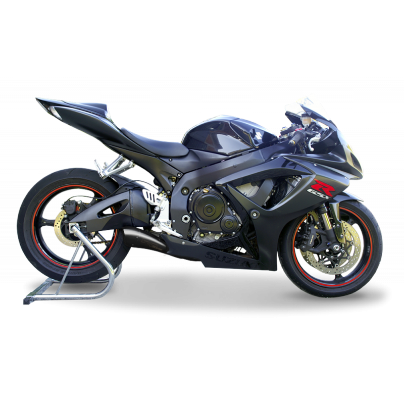 SUHY1004BLACK-AB TERMINAL HYDROFORME SUZUKI NOIR GSX-R 600/750 2006-2007 APPROUVÉ 