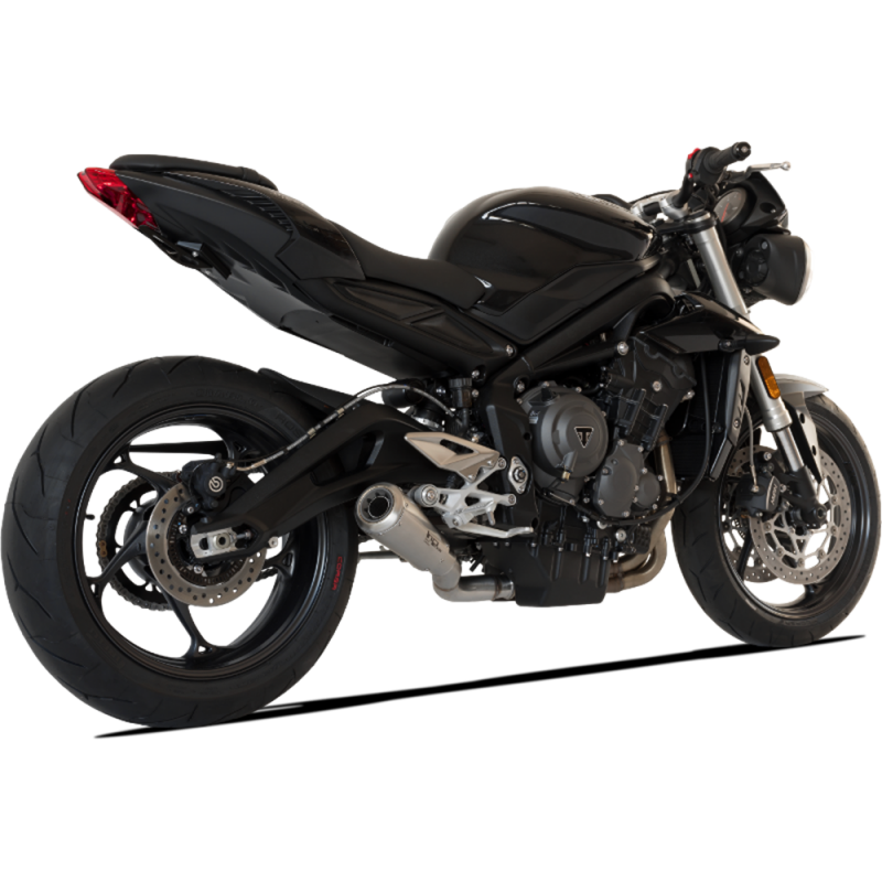 XTRGP1017SG-AB TERMINALE GP07 SATINATO TRIUMPH STREET TRIPLE 765  HP CORSE