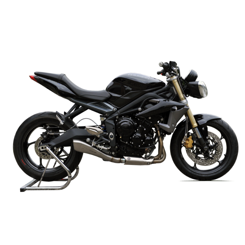 TRHY1001-AG TERMINALE HYDROFORM SATINATO TRIUMPH STREET TRIPLE 2013-2015 OMOLOGATO TRHY1001-AG TERMINALE HYDROFORM SATINATO TRIUMPH STREET TRIPLE 2013-2015 OMOLOGATO