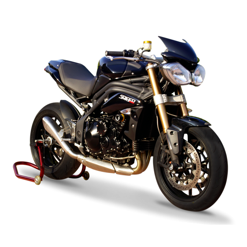 TRHY1003-NN-AB APPROUVÉ DE LA VITESSE TRIUMPH SPEED TRIPLE 2011-2015 DE FINITION SATINÉE 