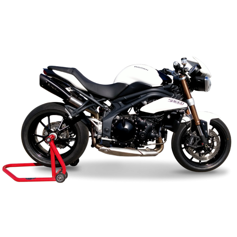 TREVO2603B-NN-AA TERMINALI EVOXTREME HPCORSE INOX NERO TRIUMPH SPEED TRIPLE 11-15 NON OMOLOGATO 