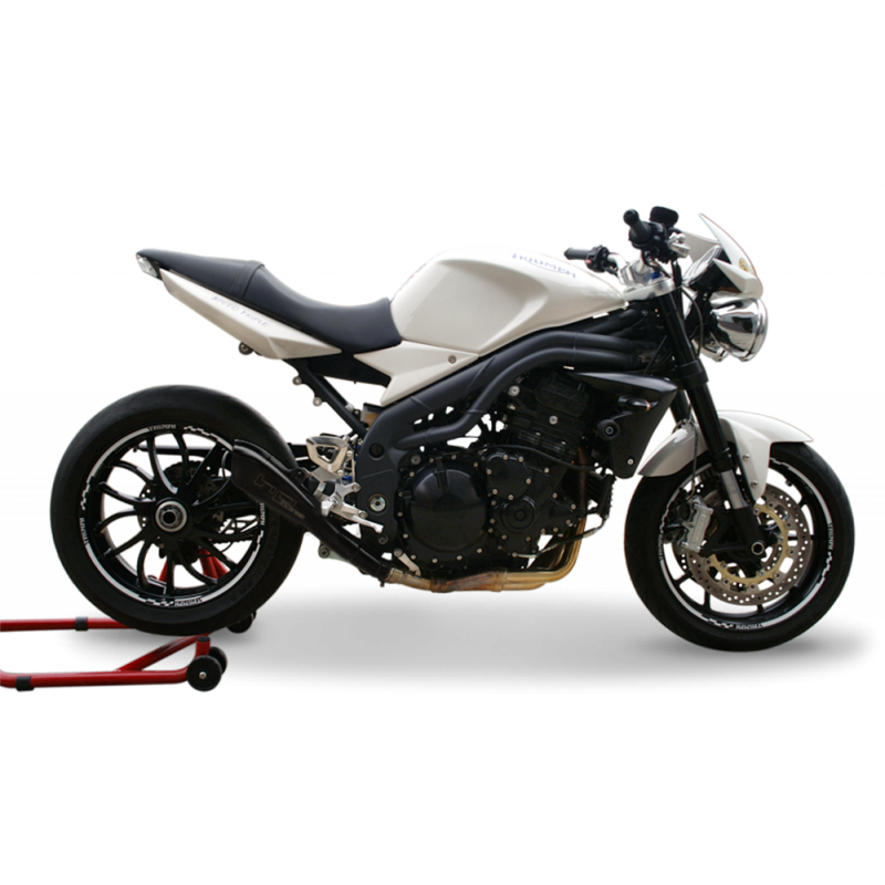 TRHY1003BLACK-N-AB APPROUVÉ DE TERMINAL HYDROFORM BLACK TRIUMPH SPEED TRIPLE 2007-2010 