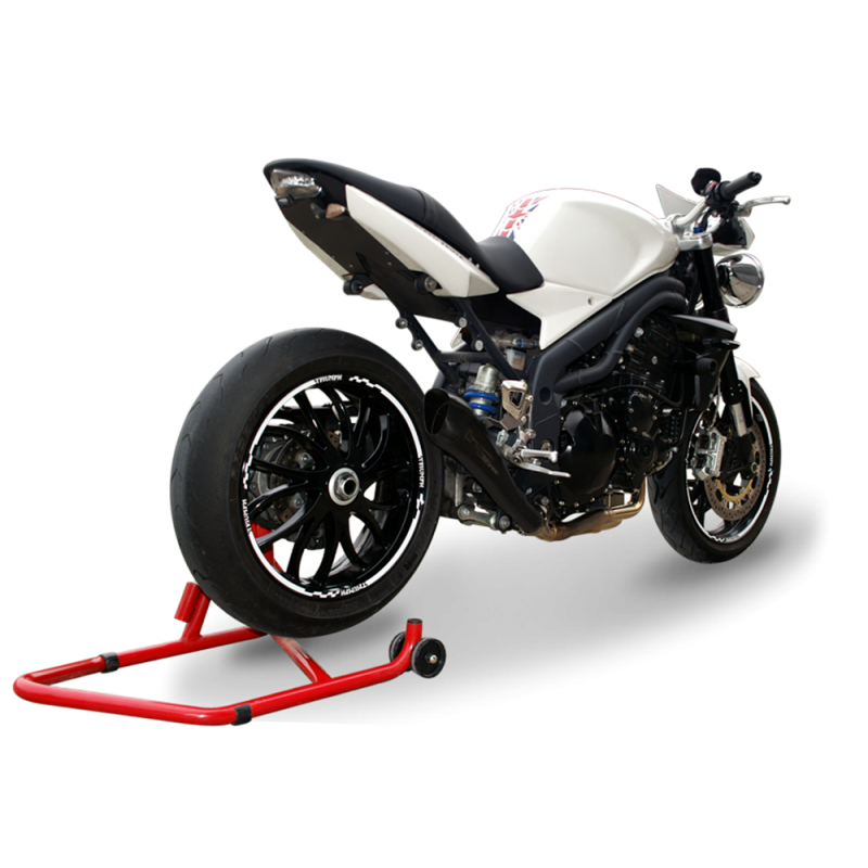 TRHY1003BLACK-N-AB APPROUVÉ DE TERMINAL HYDROFORM BLACK TRIUMPH SPEED TRIPLE 2007-2010 