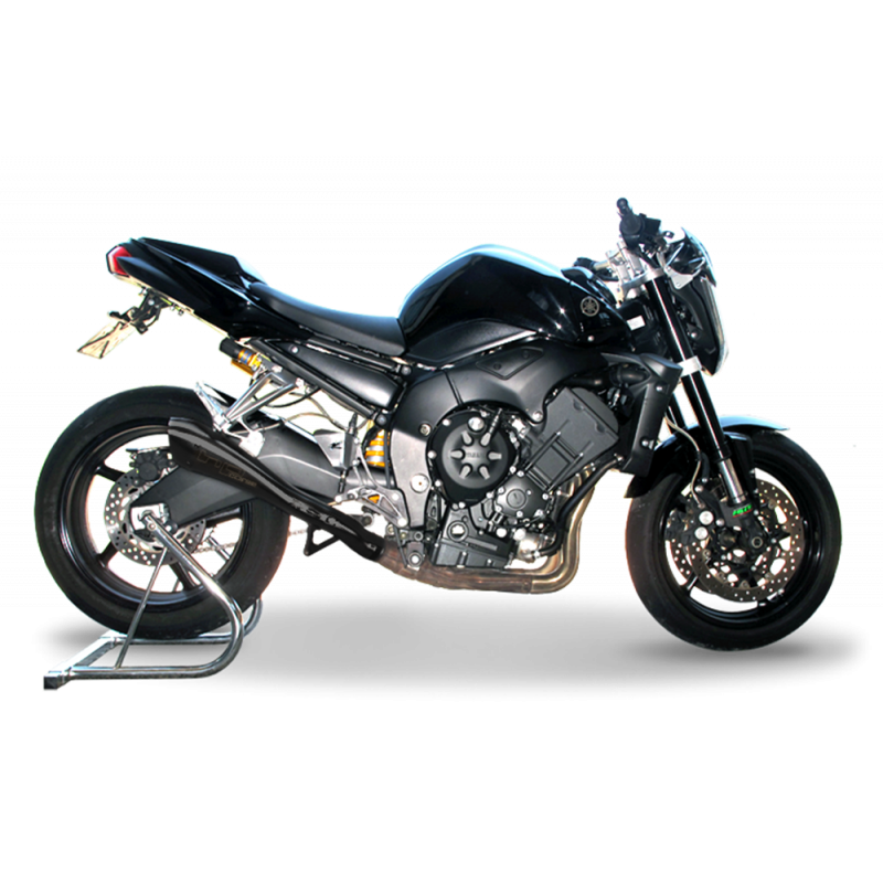 YAHY1010BLACK-AC TERMINAL BLACK HYDROFORM CATALYSÉ YAMAHA FZ1 / FZ1 FAZER 2006-2015 APPROUVÉ 