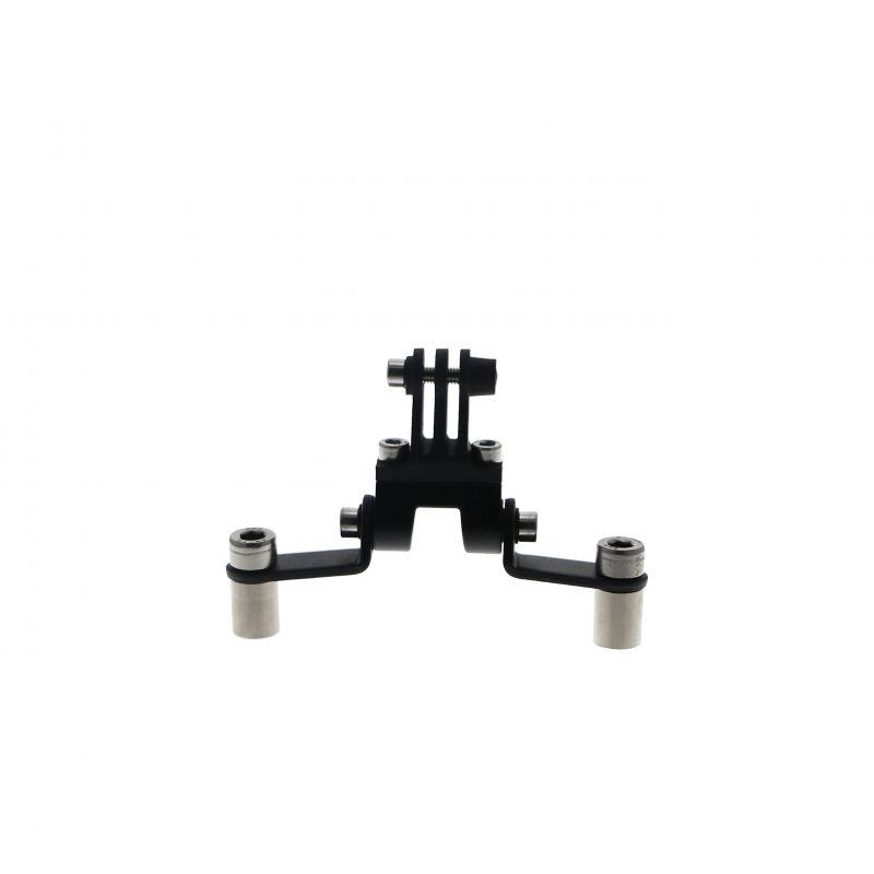 PRN015628-015683-06 EP Action / Dash Cam Compatible Handlebar Clamp Sat Nav Mount - Ducati DesertX