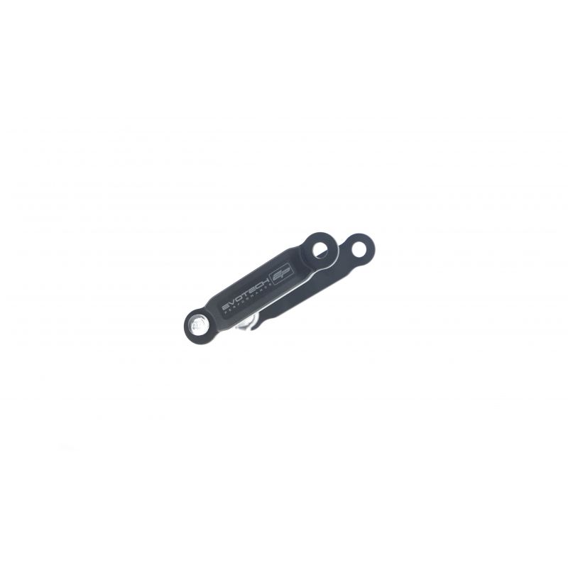 PRN013687-10 Ducati DesertX 2022+ Staffe Rimozione Pedane  Evotech-performance