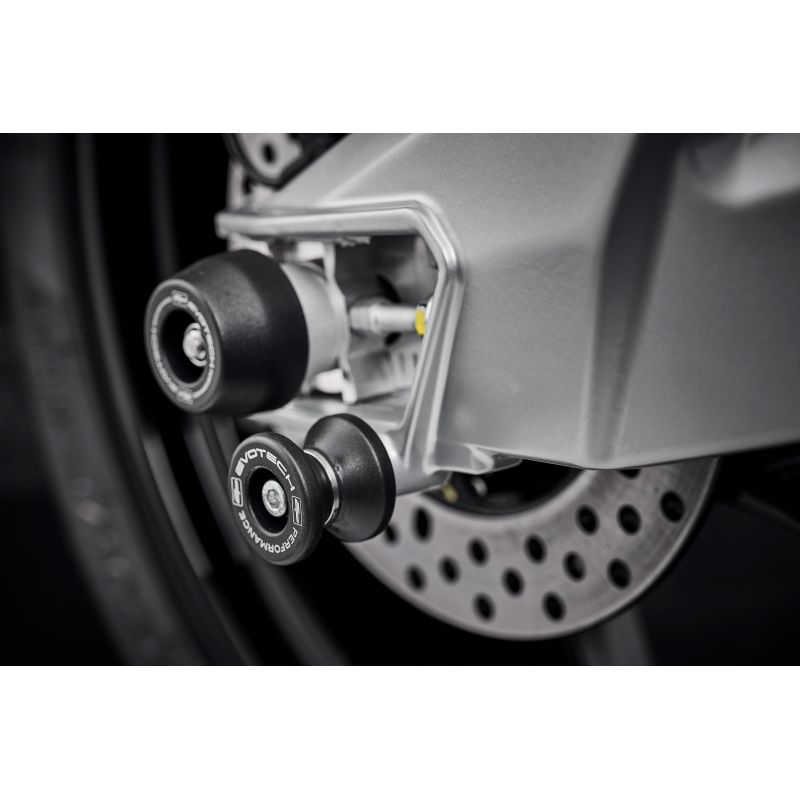 PRN012592-29 EP Aprilia Tuono 660 Factory Paddock Stand Bobbins (2022+)  Evotech-performance