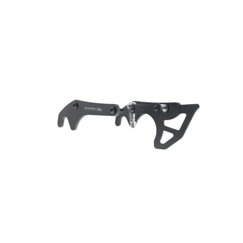 PRN012608-012610-11 EP Yamaha MT-10 Carbon Fibre Toe Guard - GP Style Paddock Stand Plates (2022+) 