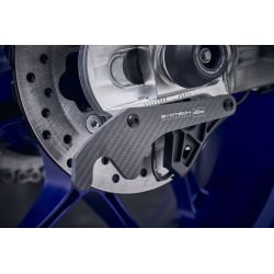 PRN012610-11 EP Yamaha MT-10 Carbon Fibre GP Style Paddock Stand Plates (2022+)  Evotech-performance