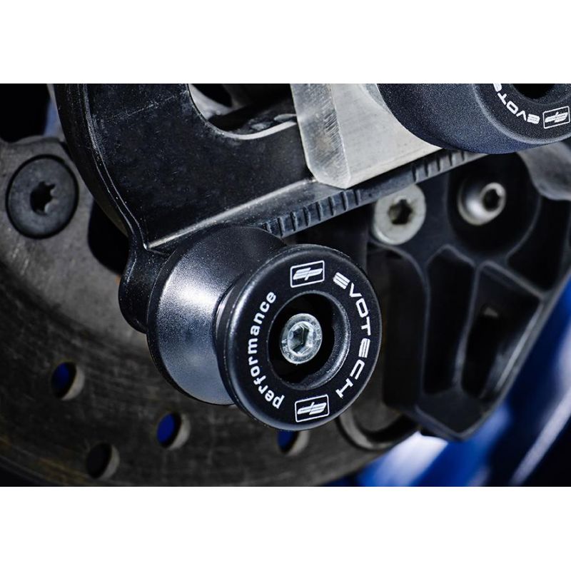 PRN012592-27 EP Yamaha MT-10 SP Paddock Stand Bobbins (2022+)  Evotech-performance