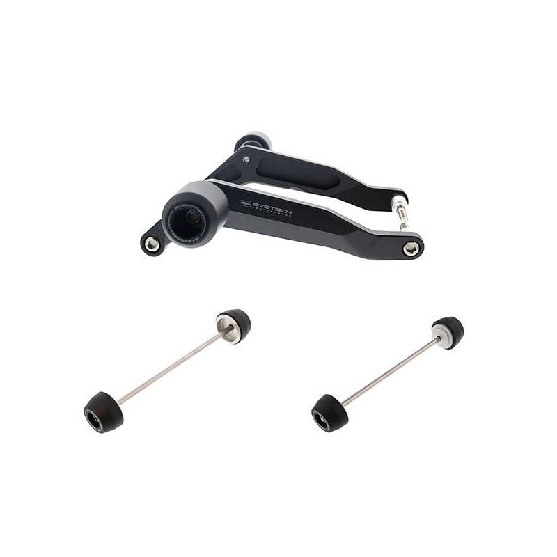 PRN011933-015557-015575-02 Ducati Monster 950 + (Plus) 2021+ Protezioni Telaio  Evotech-performance