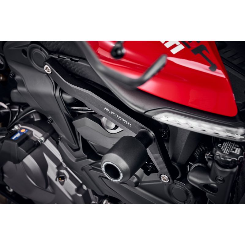 PRN011933-015557-015575-02 Ducati Monster 950 + (Plus) 2021+ Protezioni Telaio  Evotech-performance