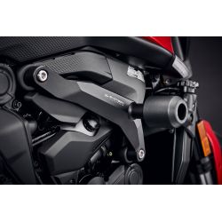 PRN011933-015557-015575-02 Ducati Monster 950 + (Plus) 2021+ Protezioni Telaio  Evotech-performance