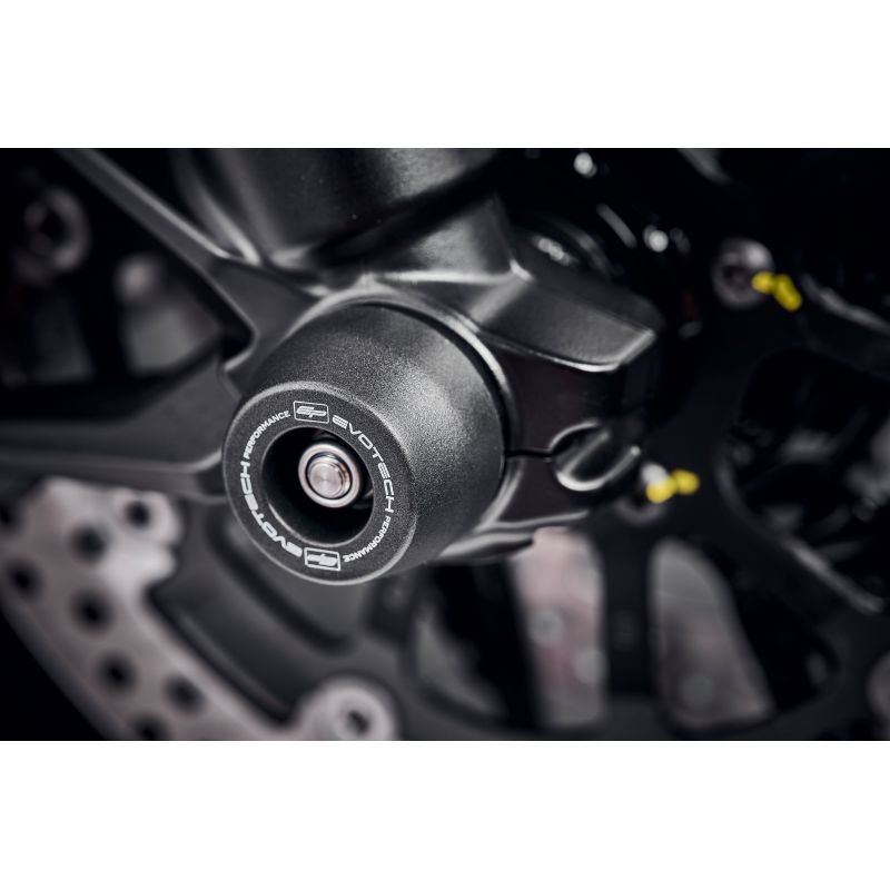 PRN011933-015557-015575-02 Ducati Monster 950 + (Plus) 2021+ Protezioni Telaio  Evotech-performance