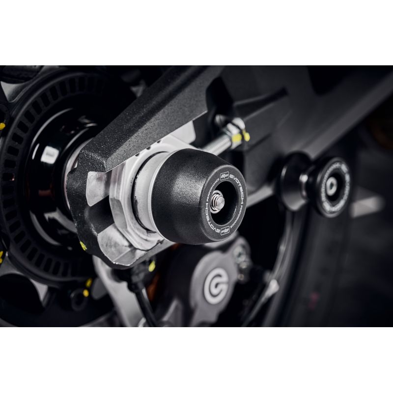 PRN011933-015557-015575-02 Ducati Monster 950 + (Plus) 2021+ Protezioni Telaio  Evotech-performance