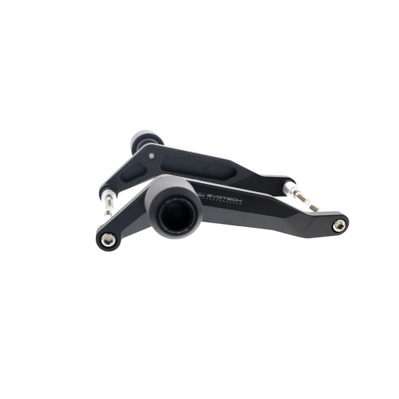 PRN011933-015557-015575-02 Ducati Monster 950 + (Plus) 2021+ Rahmenschutz  Evotech-performance
