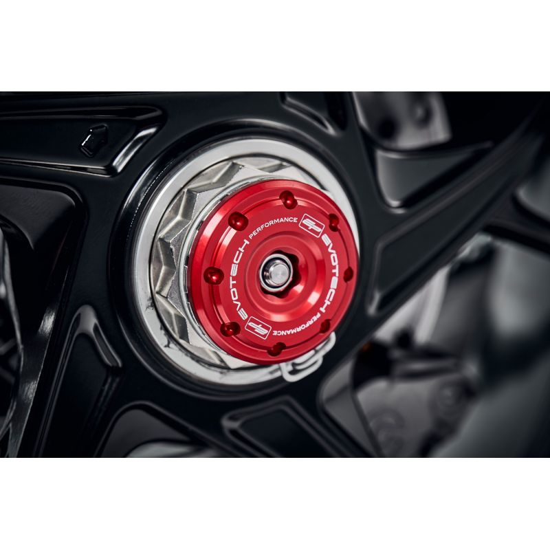 PRN013098-63 EP Rear Spindle Bobbins - Ducati Streetfighter V2 (2022+)  Evotech-performance