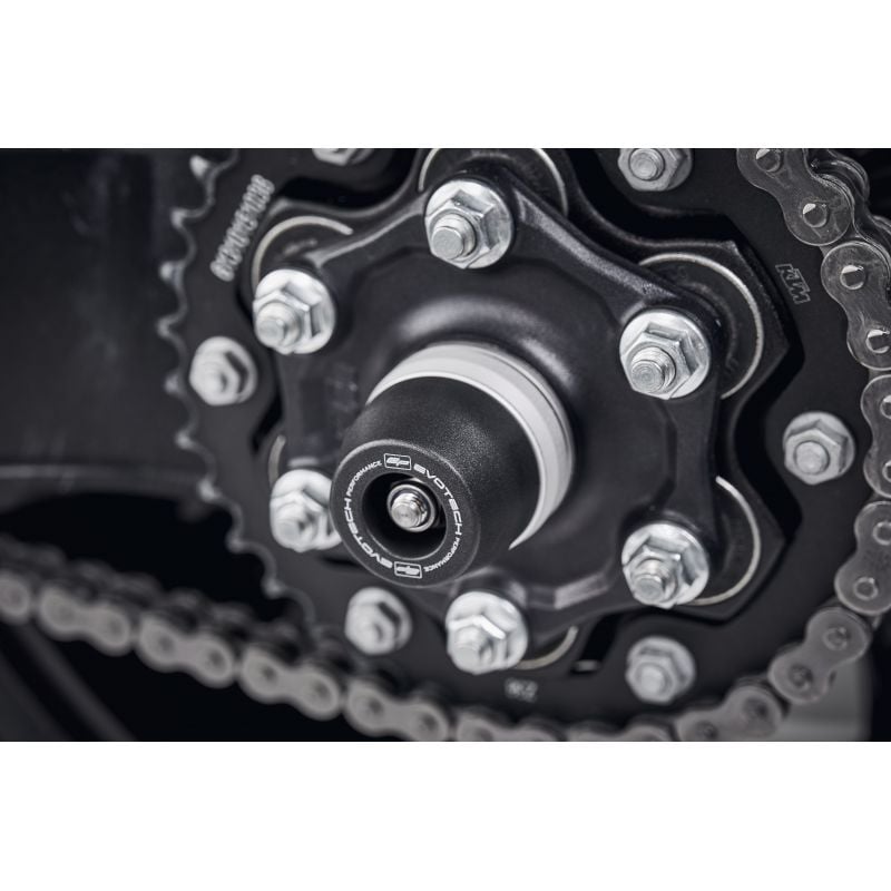 PRN011525-07 Protections arrière du bras oscillant Ktm 1290 Super Duke R EVO 2022+ Evotech-performan