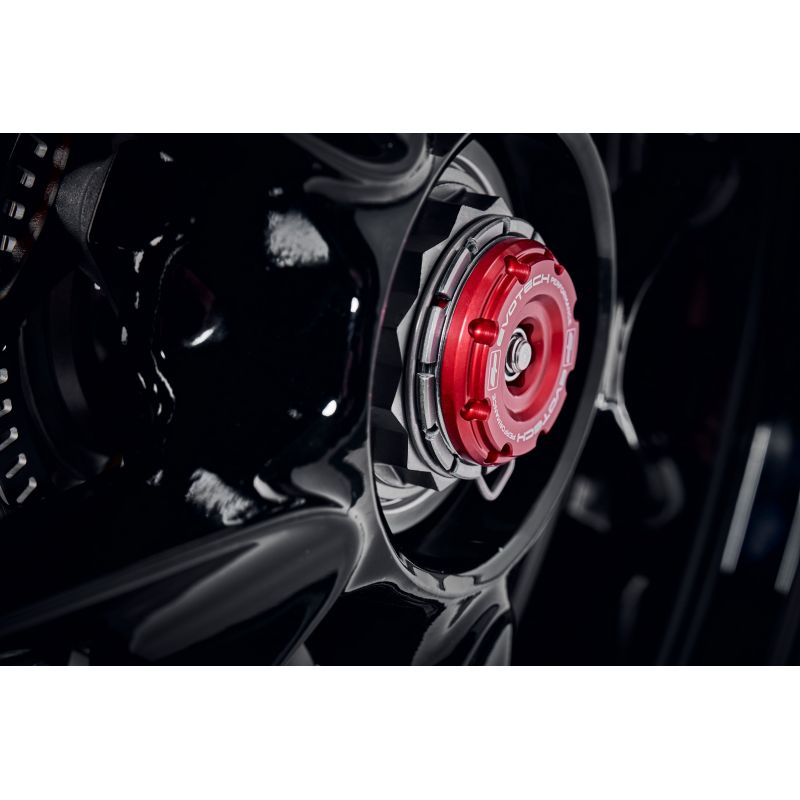 PRN015485-02 Rear Spindle Bobbins Triumph Speed Triple 1200 RR 2022+ Evotech-performance