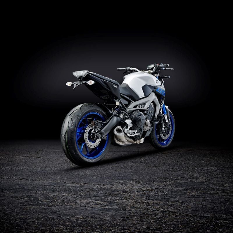 PRN012197-012199-03 Zestaw szpulek wrzeciona Kit Yamaha MT 09 Sport Tracker ABS 2015+ Evotech-perfor