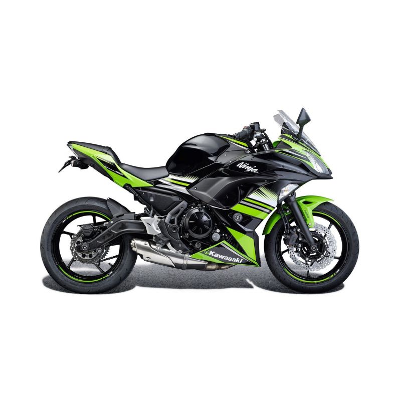 PRN013630-013633-01 Kit de protection de fourche avant et arrière Kawasaki Ninja 650 2017+ Evotech-p