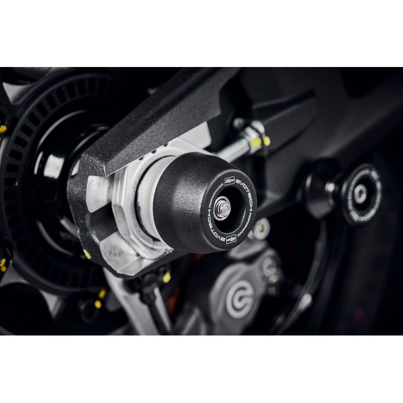 PRN015575-02 Protecciones del basculante trasero Ducati Monster 950 2021+ Evotech-performance