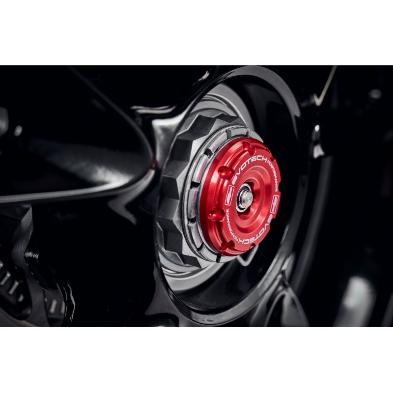 PRN015485-01 Szpulki tylnego wrzeciona Triumph Speed Triple RS 2021+ Evotech-performance